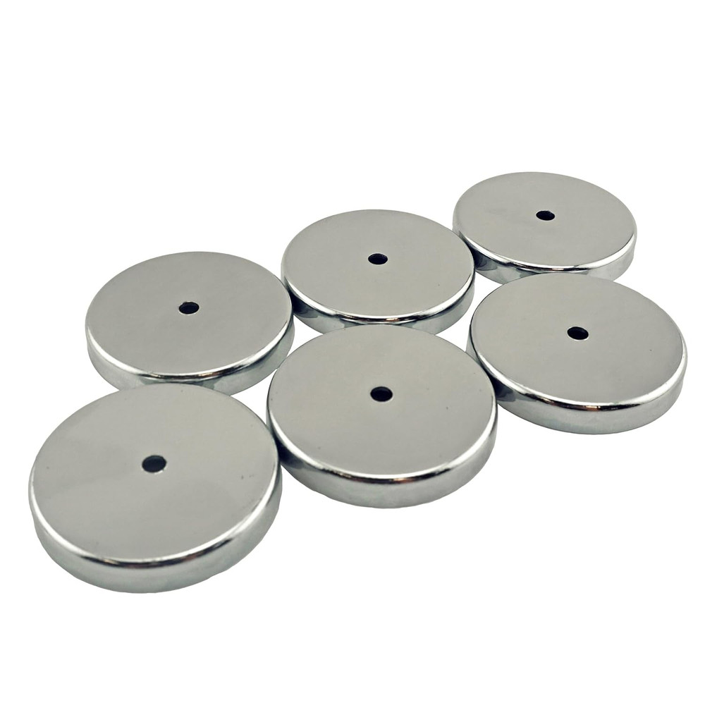 Ceramic round Base Magnet Pack - Heavy-Duty Strong Magnets - 35 Lb Pull Each - f