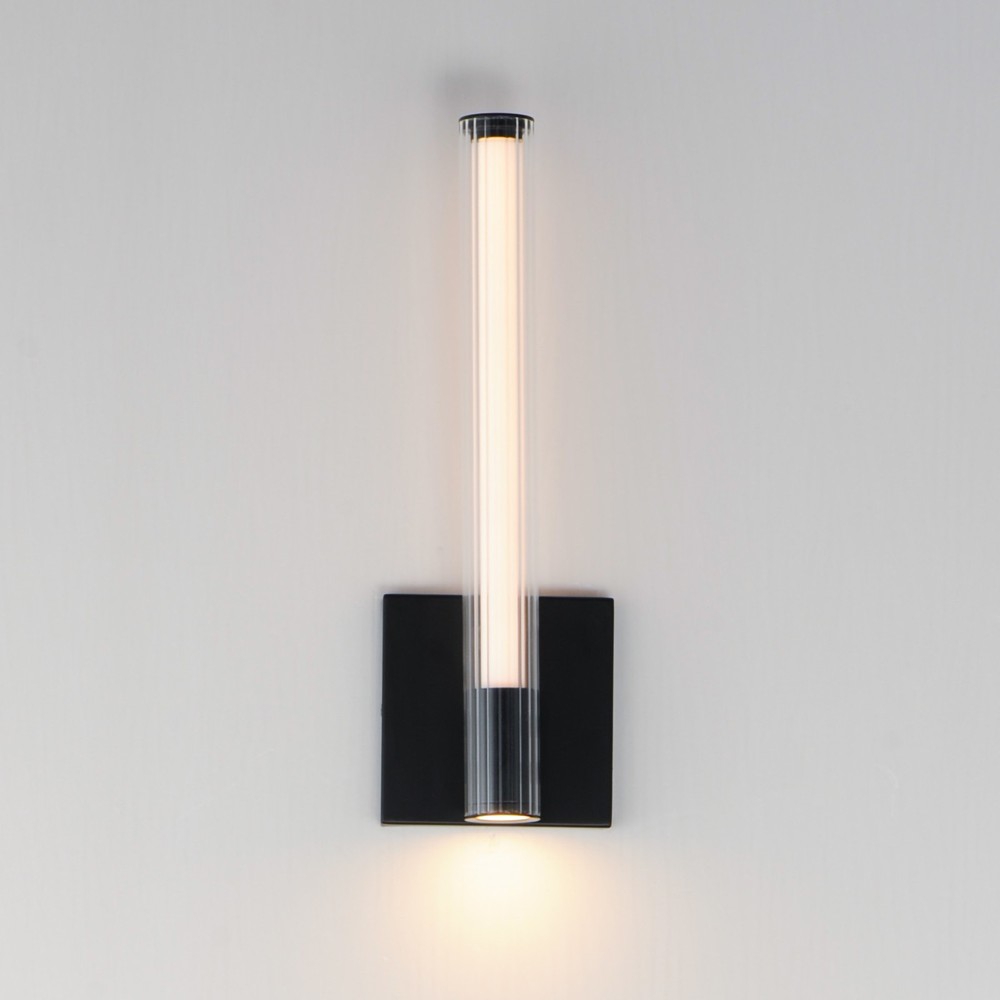 ET2 E11060-144 Cortex 15" Tall LED Wall Sconce - Black