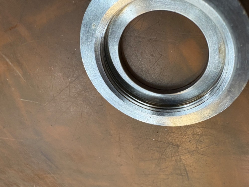 BARLOW AUSTRALIA 32 ST WINCH S/S RETAINING NUT OD 63MM THREADED