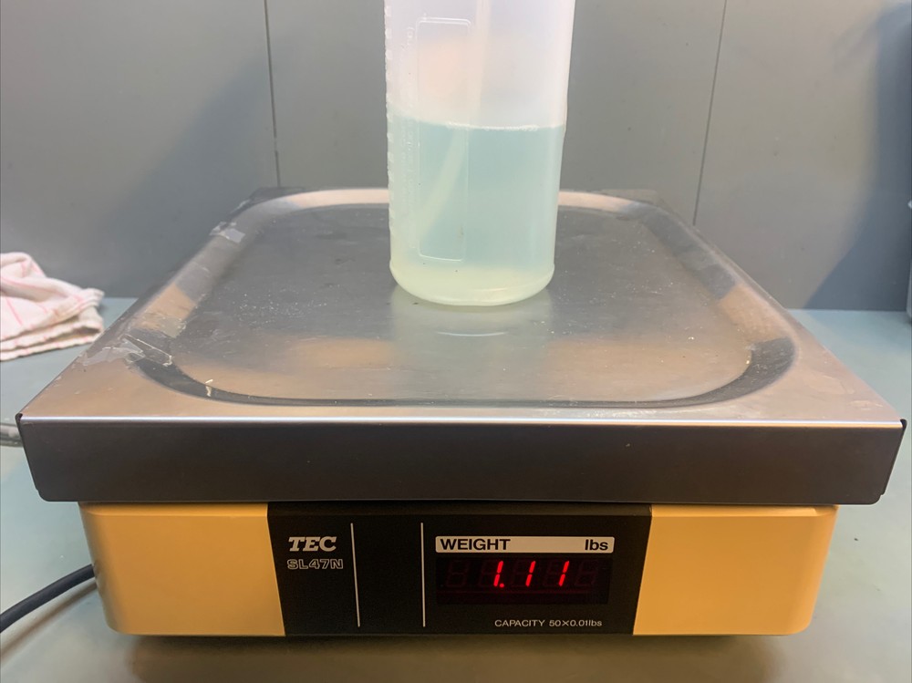 TEC Digital Scale SL-47N Cap. 30 lbs Good Condition Tested