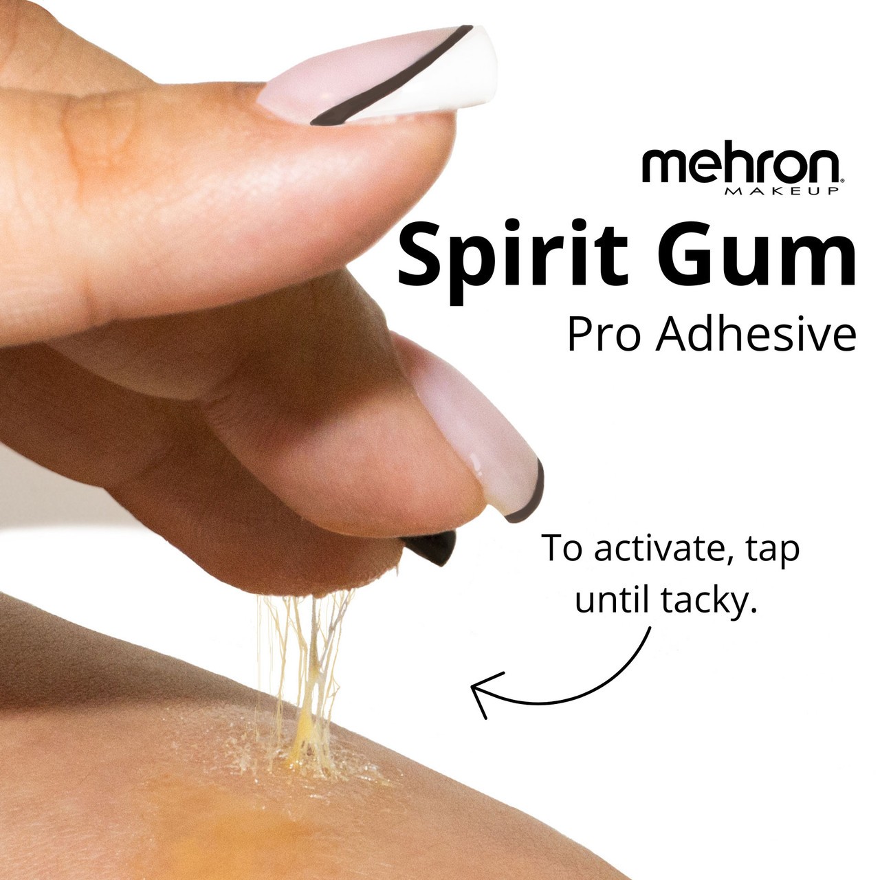 Spirit Gum Adhesive 1oz Stage Theatrical Makeup By Mehron