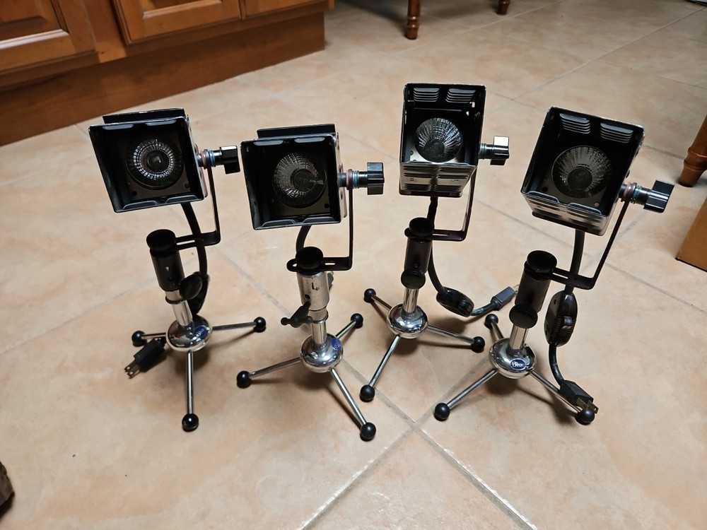 4 Cool-Lux Mini-Cool Video Camera  Lights