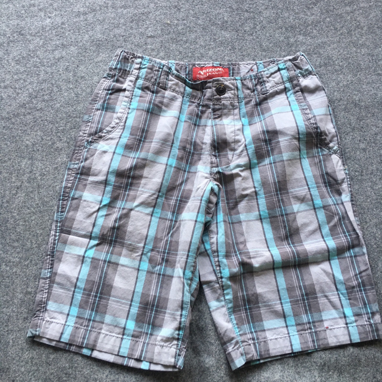 Boy Size 16 Clothing Lot 3x Shorts Summer Khaki Plaid Cargo Outdoor Preppy