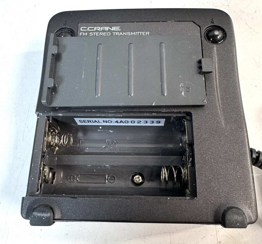 C.Crane FM Transmitter FT-007 FM Transmitter, Power Cord, Manual, Box - Works