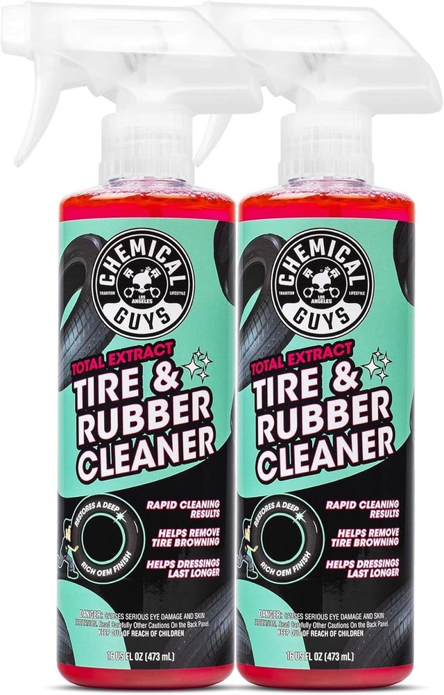 Chemical Guys - Total Extract Tire & Rubber Cleaner (16 oz) (2 Pack)