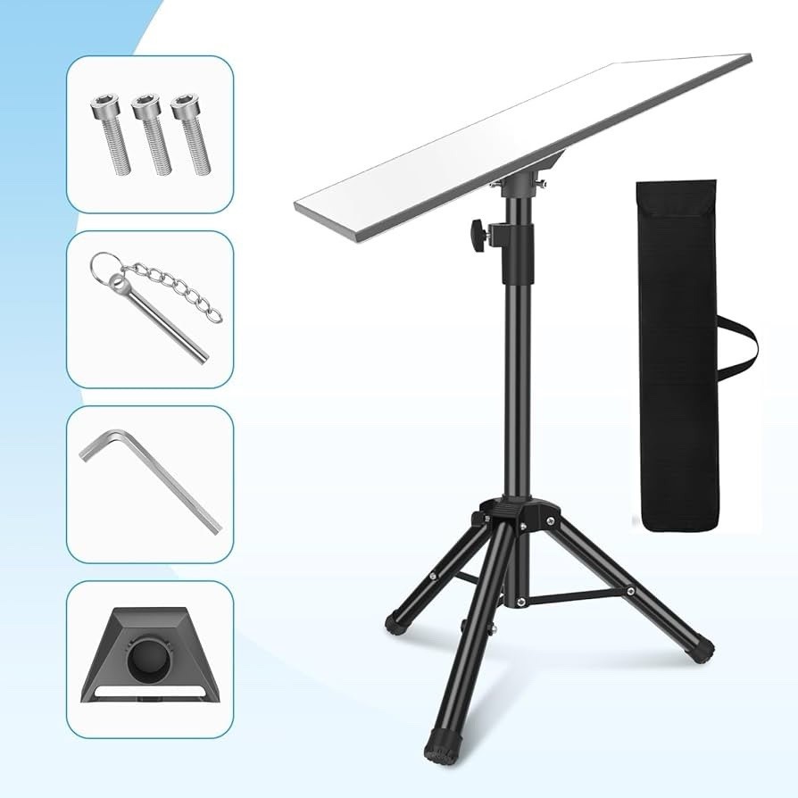Portable Tripod Stand for Starlink Gen 3, Adjustable Mount Kit with Pipe Adapter