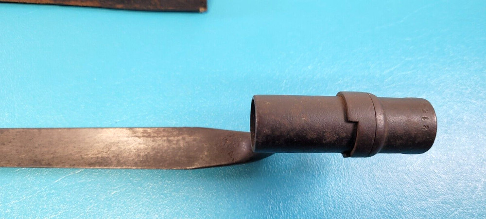 Spanish Model 1871 Rolling Block Rifle Socket Bayonet Spain