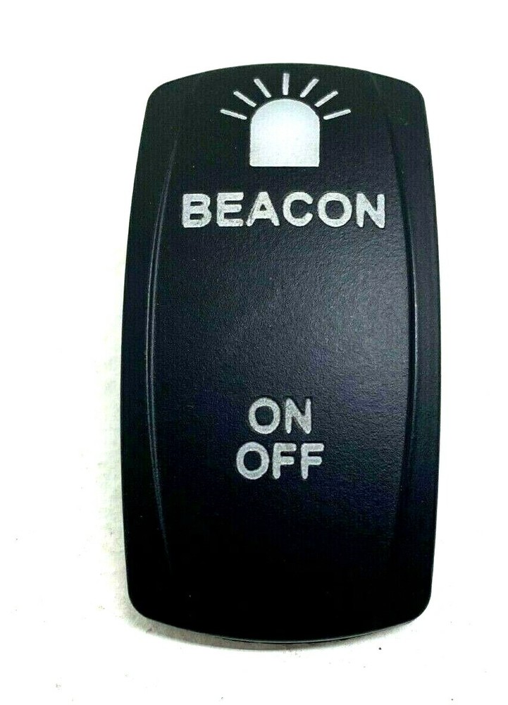 Carling Beacon Light On/Off  White Lighted Rocker Switch Cover