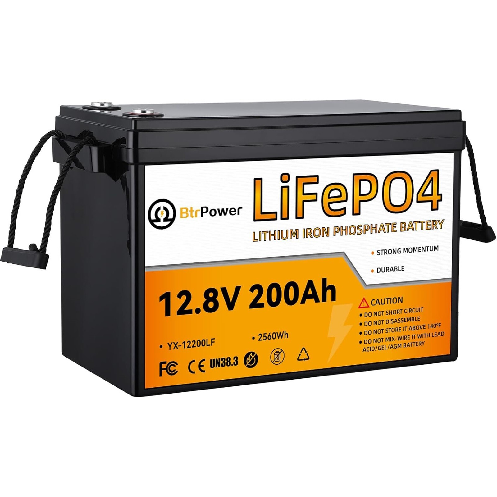 12V 50Ah 100Ah 140Ah LiFePO4 Lithium Iron Battery For Off-Grid RV Solar System
