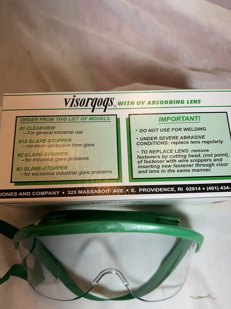 Visorgogs Work Safety Googles New In Box