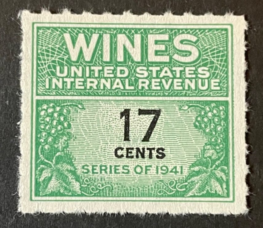 Stamps US Scott #RE186 never hinged