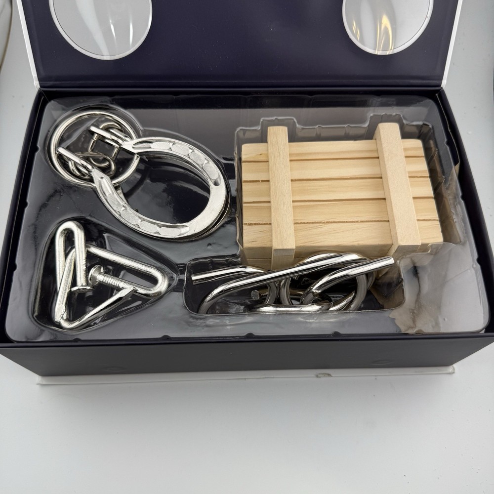 Professor Puzzle Houdini Escapologist 4 Collection, used, missing solutions