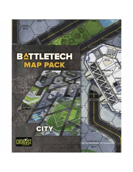 BATTLETECH MAPPACK CITY NEW!
