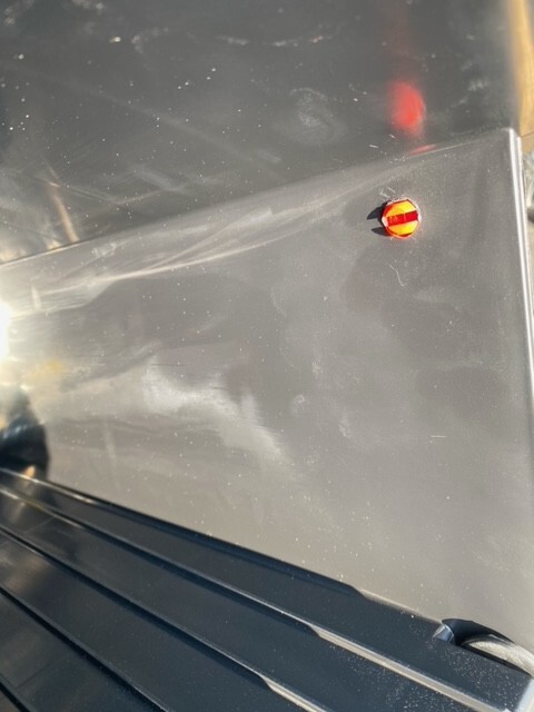 Red Flag Replacement Rubbermaid Mailbox - Snap Fit Plastic