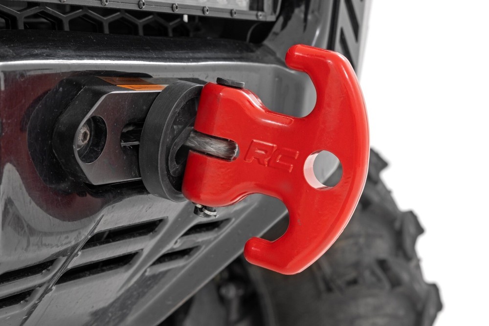 Rough Country UTV Multi-Function Winch Cleat Red RS177R