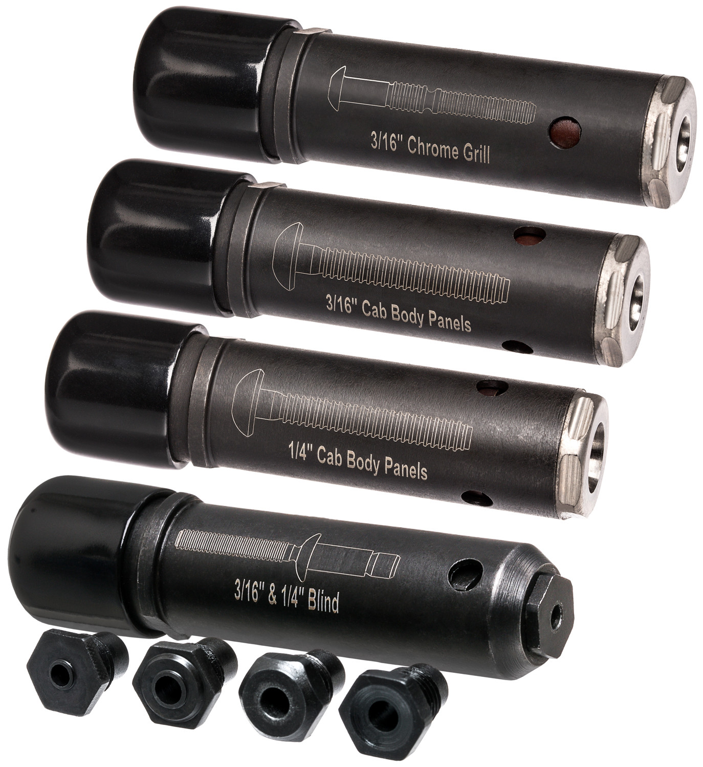 RAT932 Complete Truck Cab Kit (accepts Huck® gun noses)