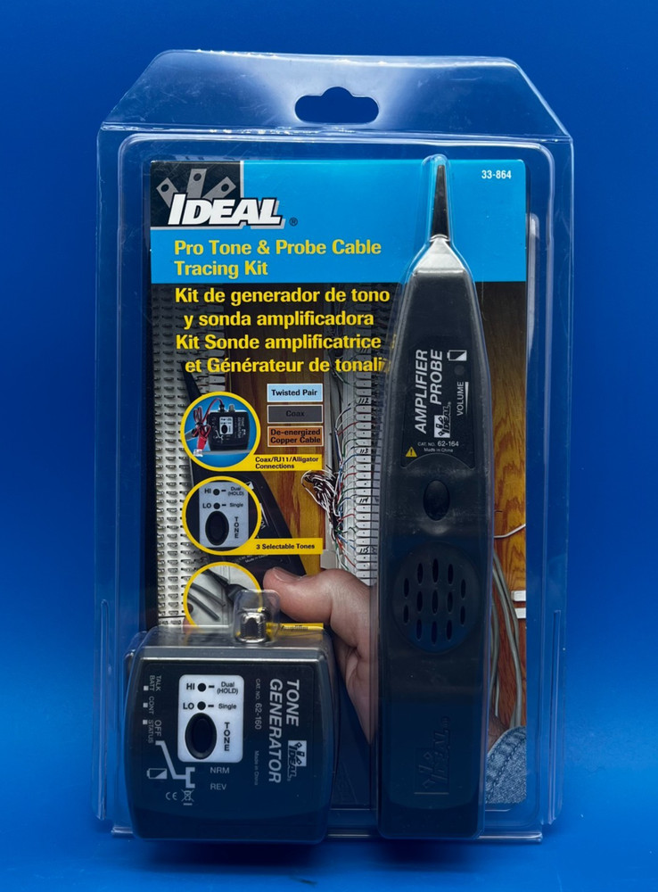 IDEAL #33-856 VDV Multimedia Cable Tester - NEW