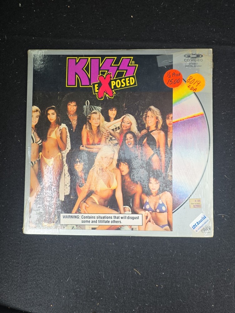 Kiss Exposed  Lazerdisc