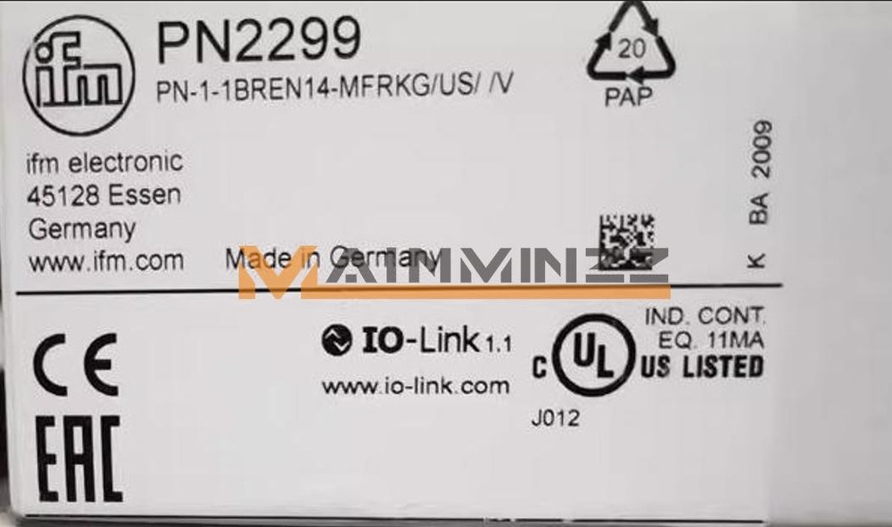 ONE New Ifm Pressure Sensor PN2299