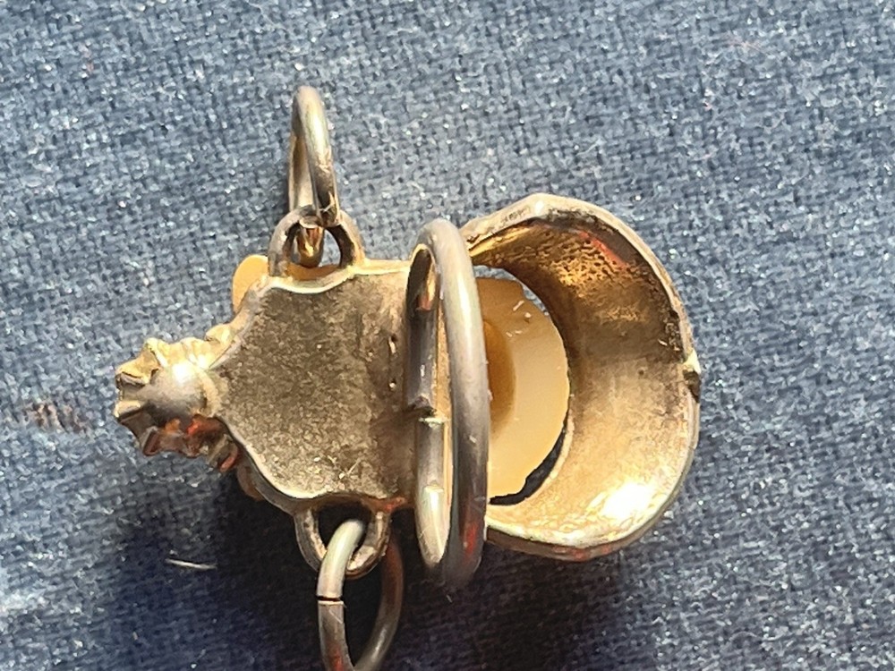 Vintage Unsigned Selro Asian Princess Ring Size 4 1/2