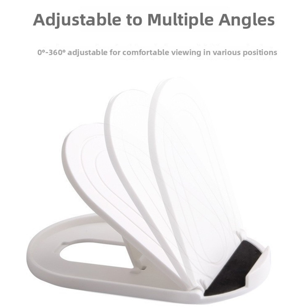 Folding Adjustable Stand for Smartphones Tablets Plastic Build 11 x 6.5 cm Size