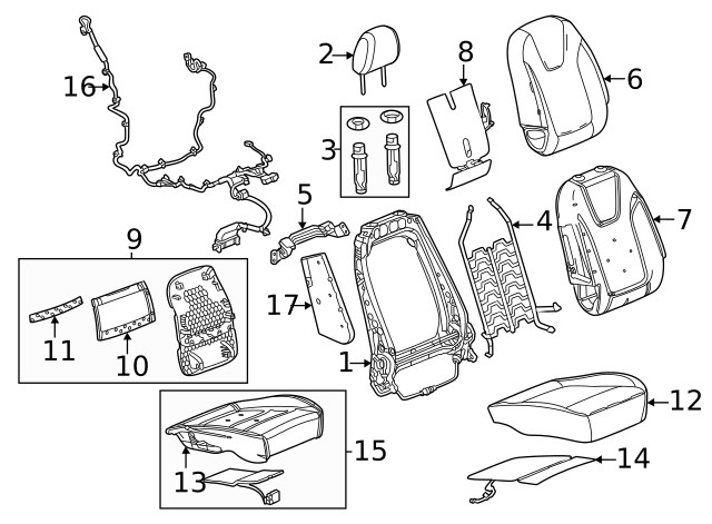 Genuine GM Support Bracket 13517784