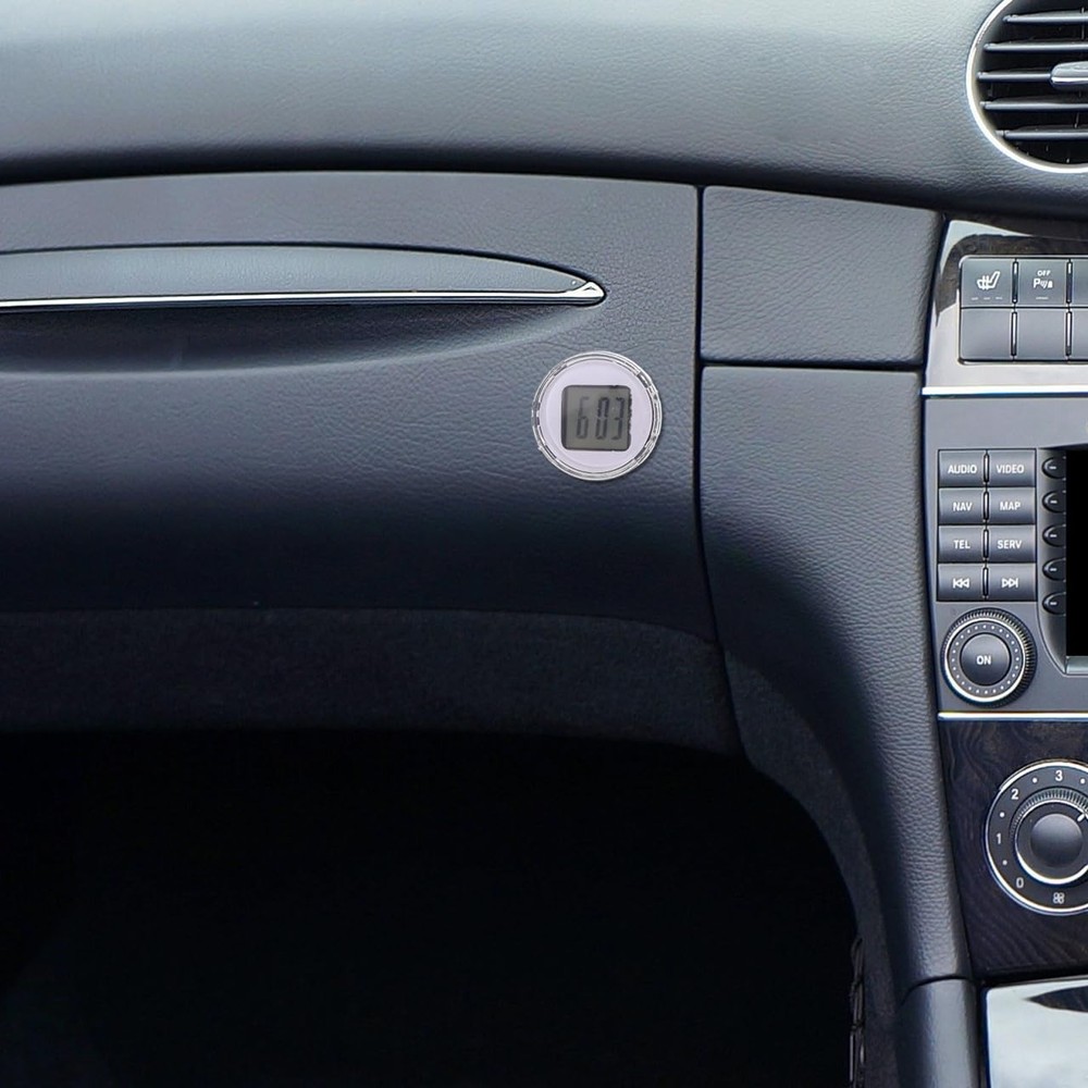 Timer Clock Mini Motorcycle Clocks, 3pcs On Motorcycle, Shockproof Stick- on ...