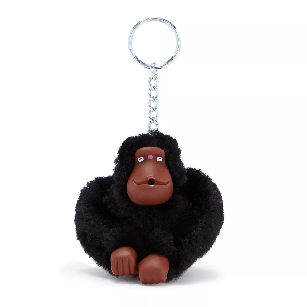 Kipling Sven Medium Monkey Keychain True Black