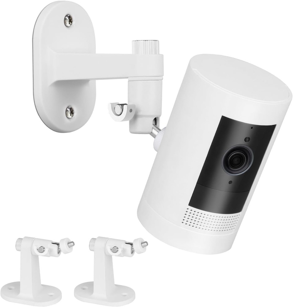 Lightweight Adjustable Wall Bracket for Ring Outdoor Camera - Easy Installation