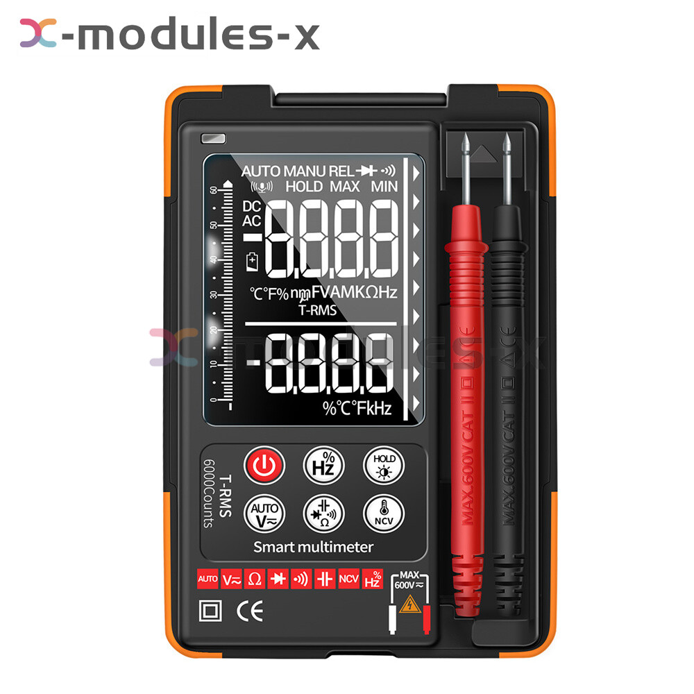 ANENG Q60 Digital Multimeter AC DC Voltmeter Ammeter Volt Tester Meter