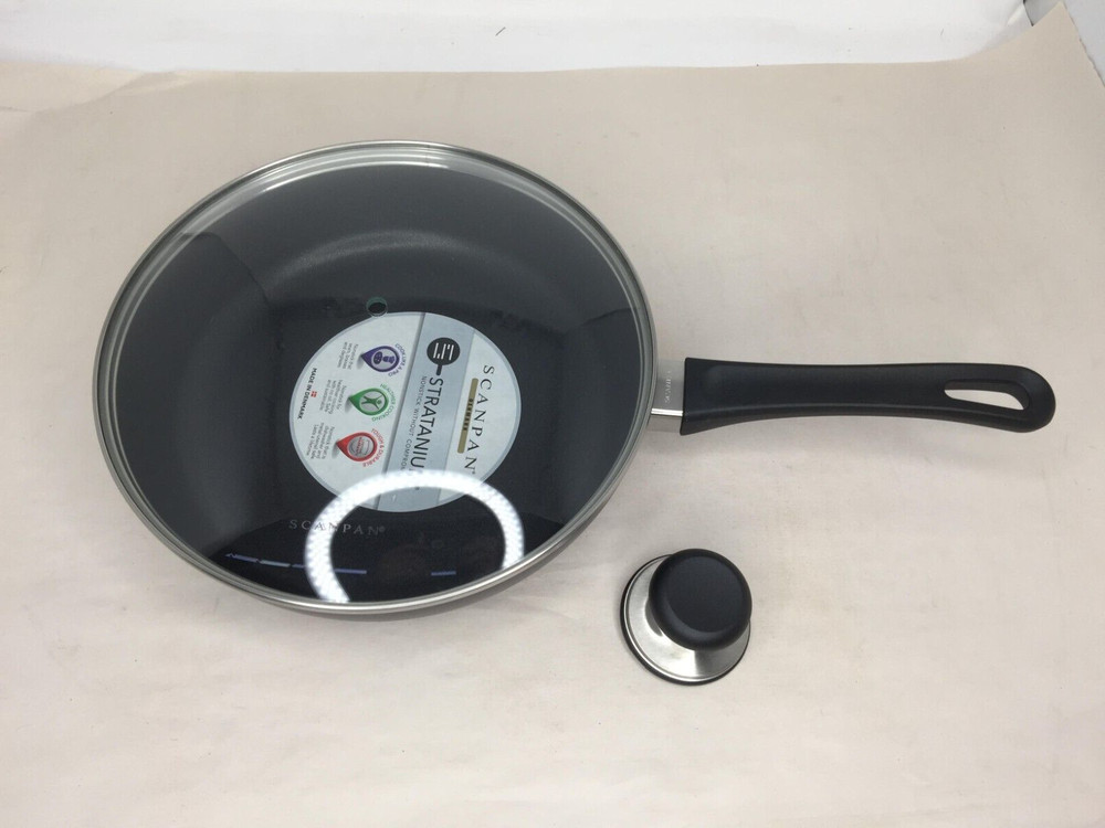 Scanpan 10.25" Saute Pan with Lid