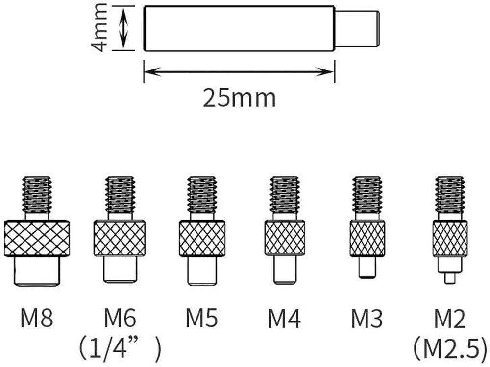 Heat-Set Insert Tip - Precision Tool for Installing Threaded Inserts into Plasti