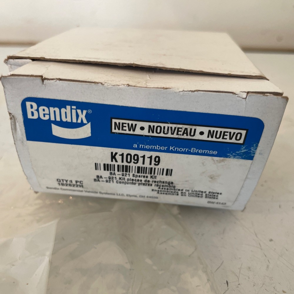 GENUINE BENDIX BA-921 AIR COMPRESSOR UNLOADER KIT K109119 NEW OEM