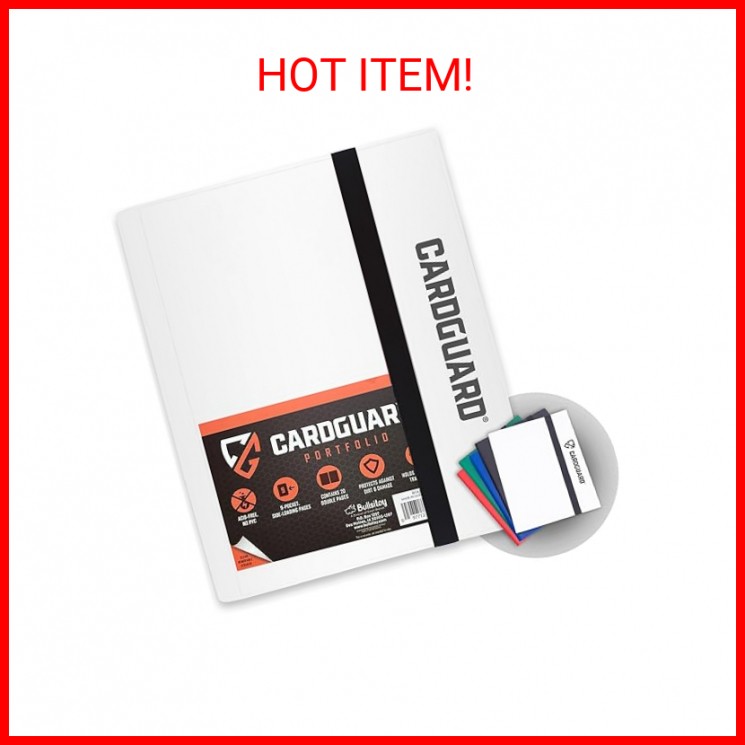 Trading Card Binder Pro-Folio – 9 Pocket Binder - Side-Loading Album, Durable &