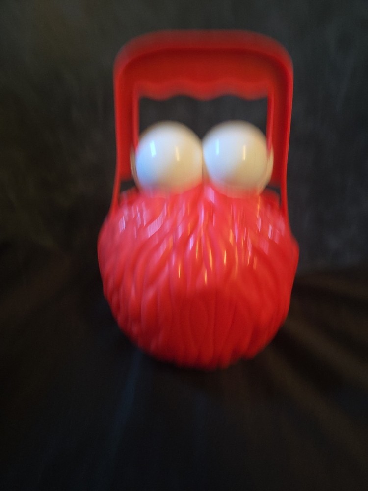 Sesame Place Elmo Container Bucket Lunchbox Plastic