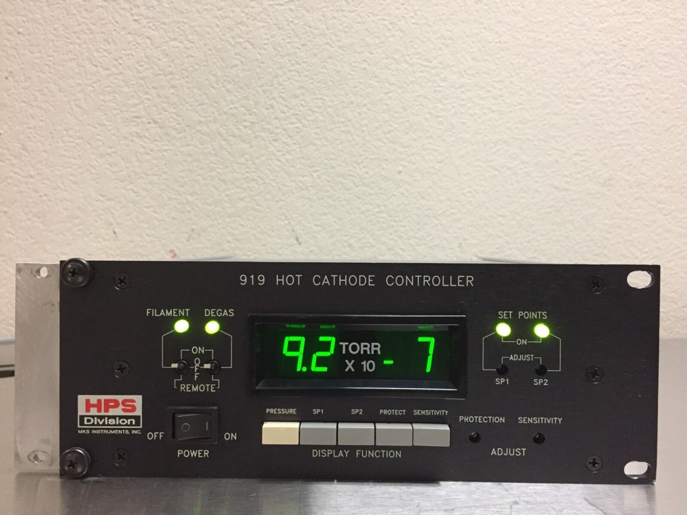 MKS 919-A120-TR Hot Cathode Controllers