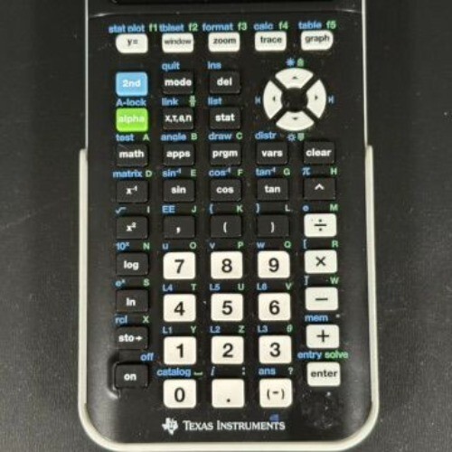 Texas Instruments TI-84 Plus CE Calculator w Cover TESTED