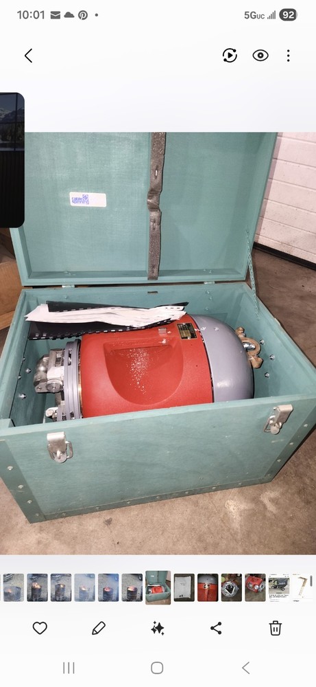 Cable Spinning Equipment Company K 400 Pull Type Lasher with Case & Manual