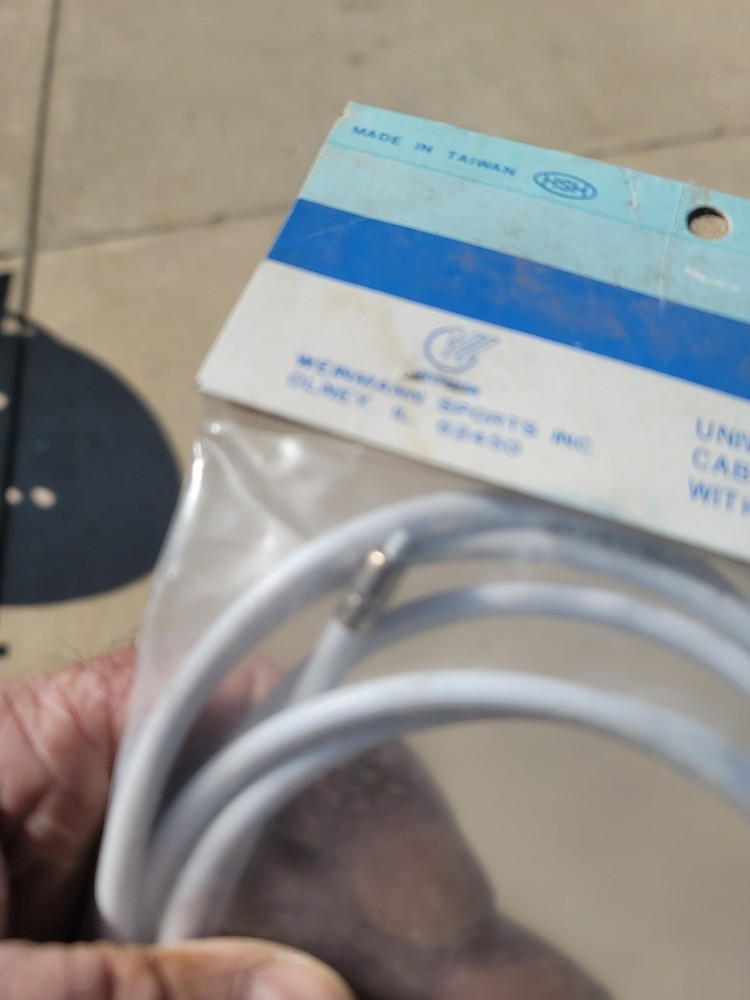 Universal Derailleur Cable 70/75 Wire White NEW!