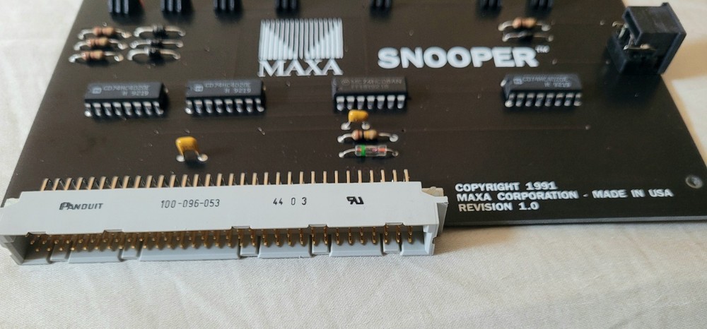 Maxa Snooper Desktop Diagnostics 1991 USA