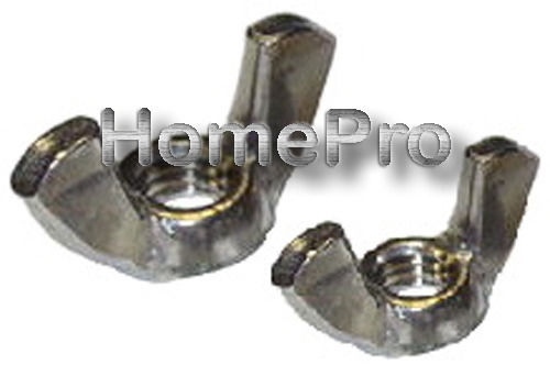 10/24 STAINLESS WING NUTS COARSE THREAD