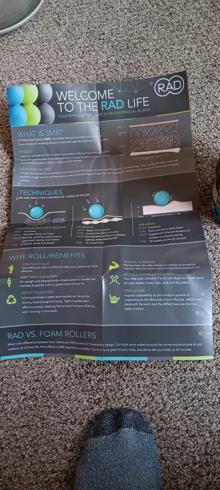 RAD Centre Inflatable Massage Ball
