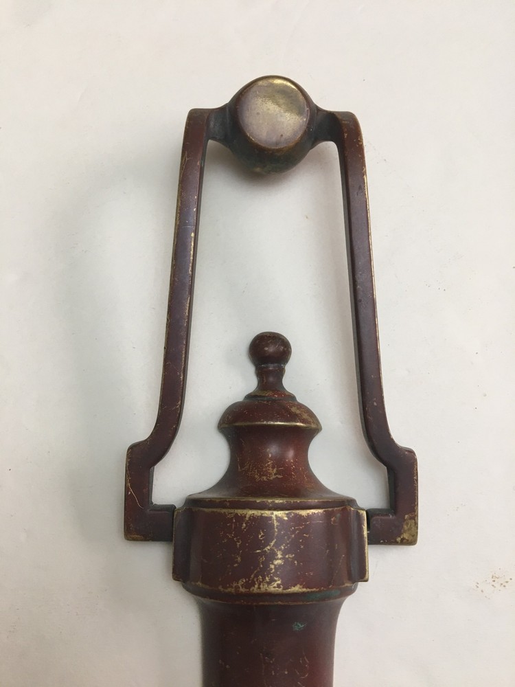 Old brass door knocker
