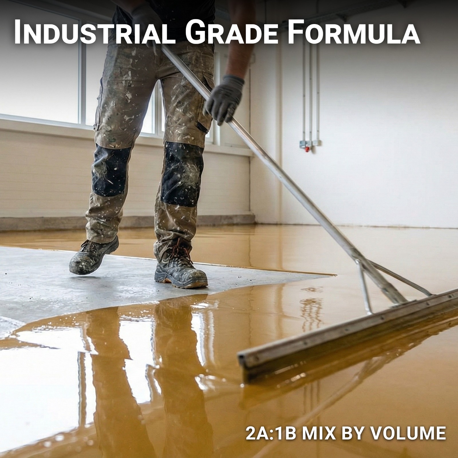 2:1 Top Coat Epoxy Resin For Floor Coating 3 Gallon Pack Garage Coating