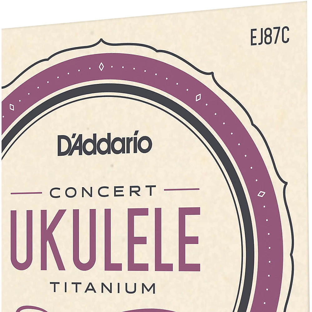 D'Addario EJ87C Titanium Concert Ukulele Strings