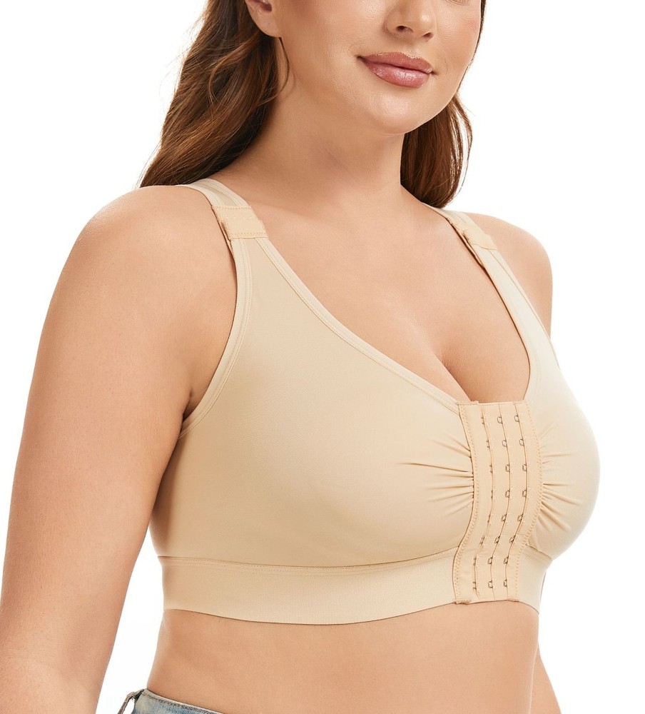 Alessandra B Post Surgery Compression Bra - Adjustable Front Closure - M7796