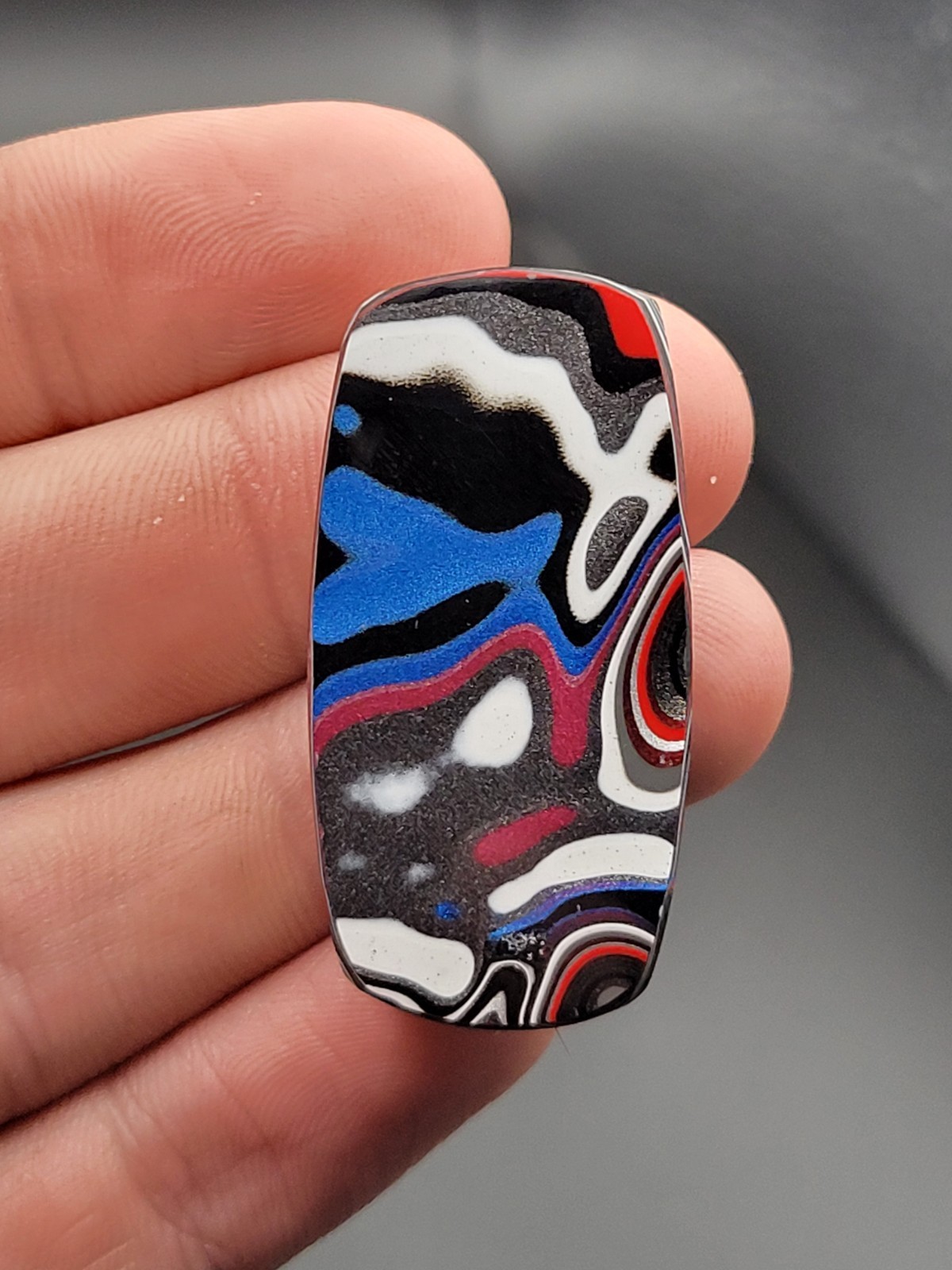 JEEP WRANGLER FORDITE DETROIT AGATE CABOCHON