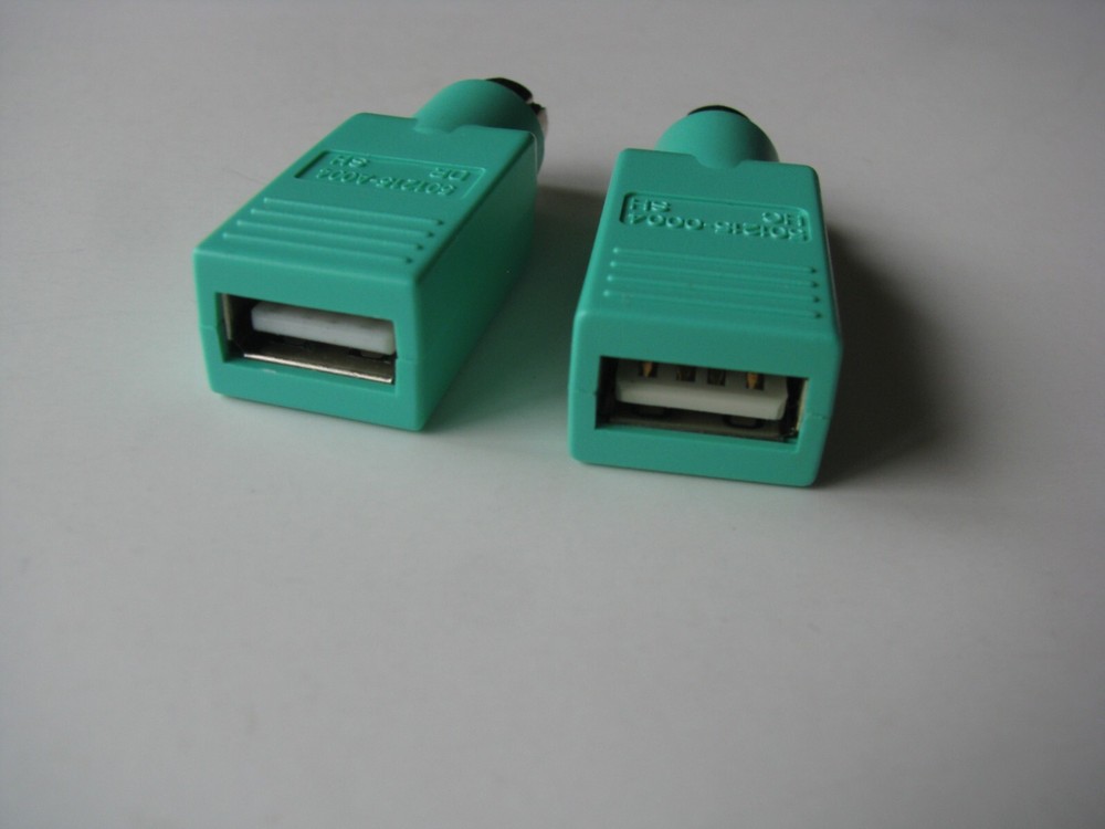 1x PS2 PS/2 to USB Wired Mouse Keyboard Cable Connector Computer Adapter PC Part