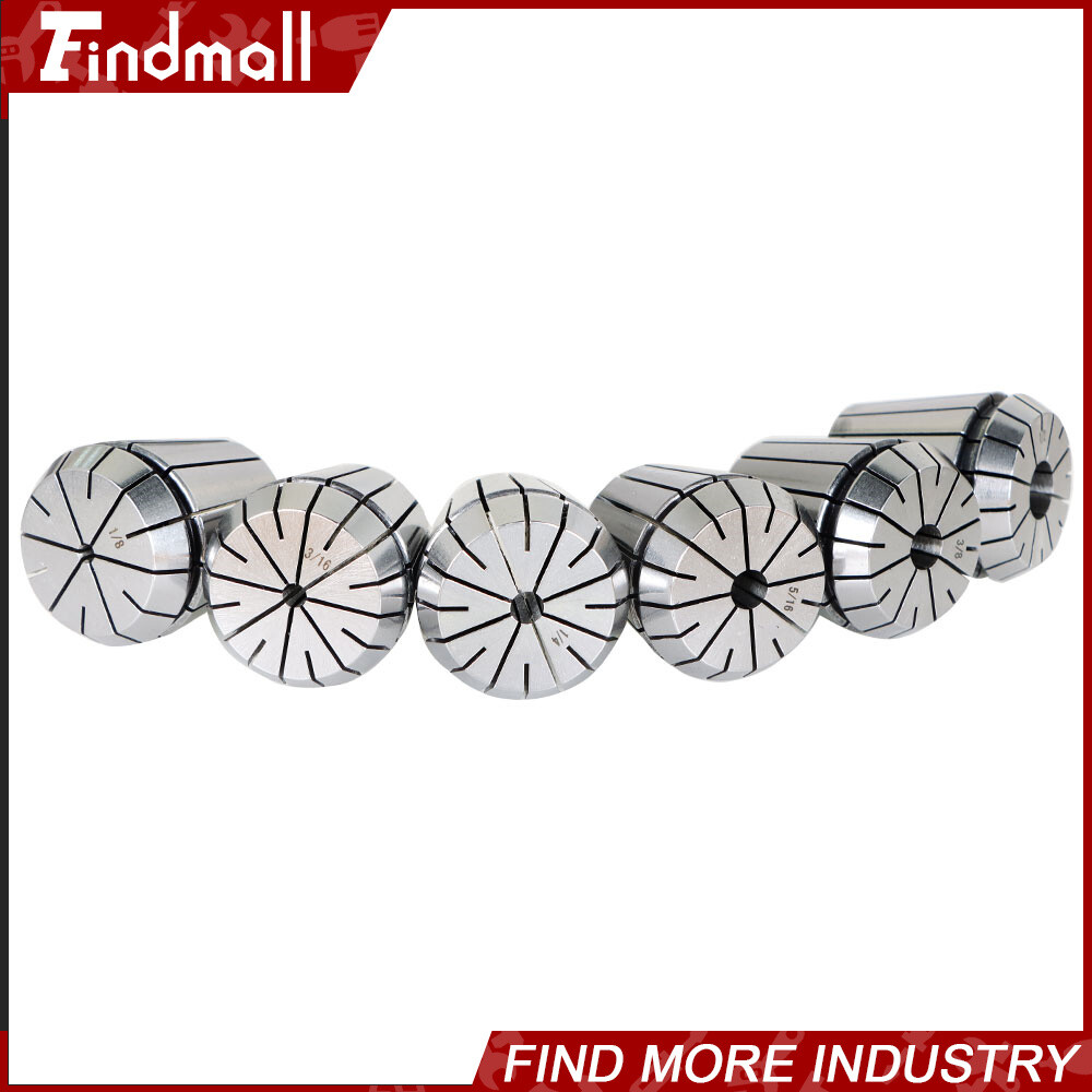 ER40 Collet 12Pcs Spring Collets Chuck Set 1/8"- 1-1/8" Precision For Lathe