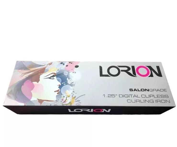 LORION Salon Grade 1.25" Clipless Curling Iron
